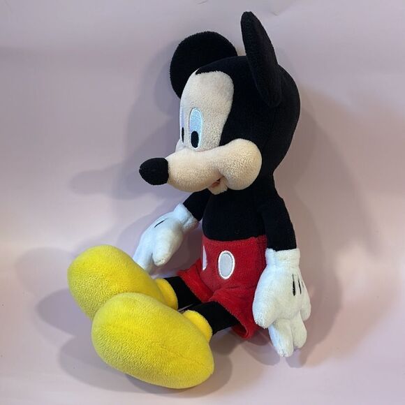 Disney Parks Exclusive 13” long Mickey Mouse Plush Toy Excellent Used Condition - Picture 2 of 6